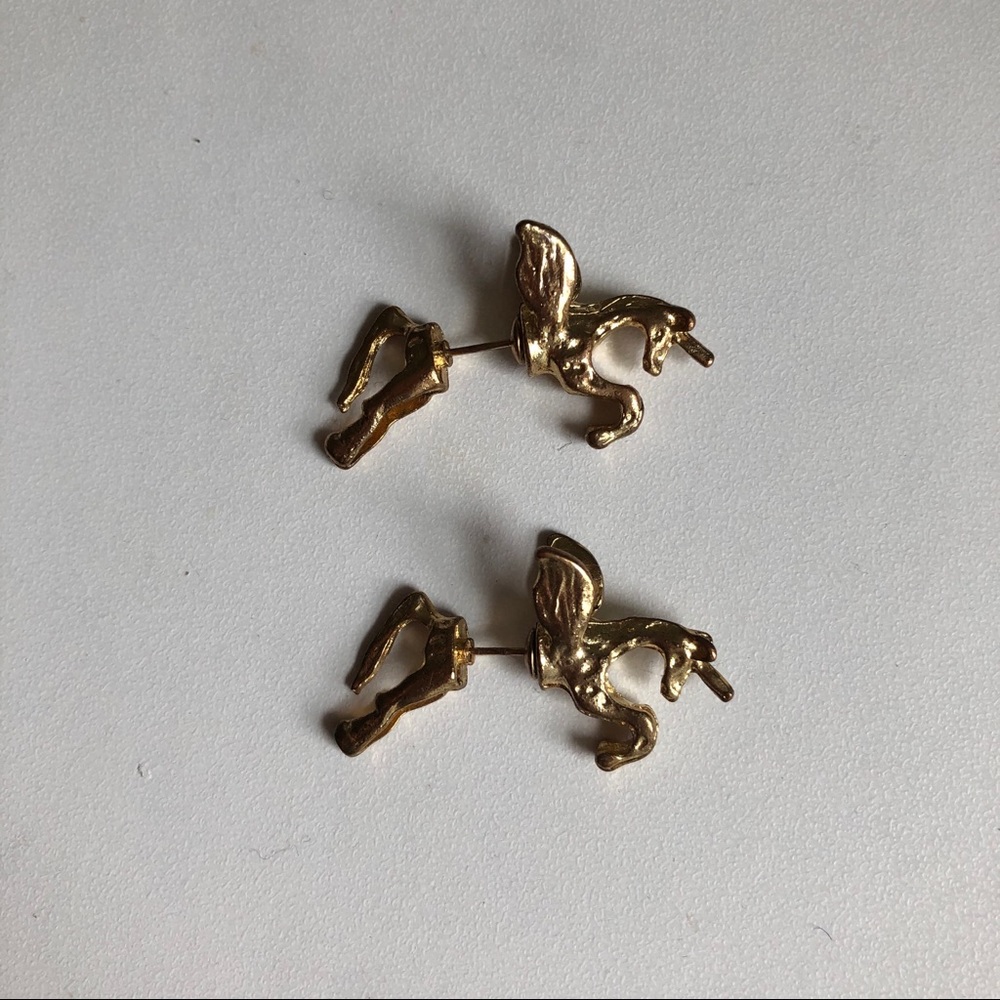 Unicorn earrings